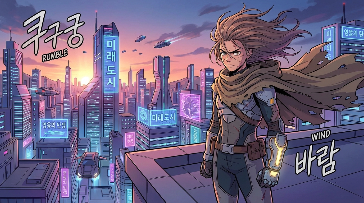 AI Generated Webtoon